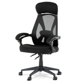 Moderné designové kreslo v čiernom prevedení